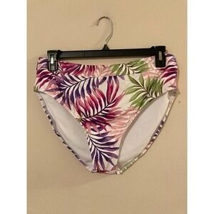 Women’s Swim Bottom 16W Mynah NWT Floral‎ High Rise